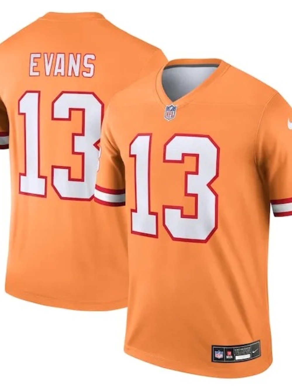 Nike Youth Orange Tampa Bay Bucs Evans #13 NFL Jersey